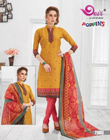 Devi Prints Poppins Vol-21 Running Wear Printed Cotton Suits Catalog Collection
