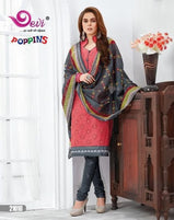 Devi Prints Poppins Vol-21 Running Wear Printed Cotton Suits Catalog Collection