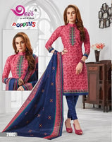 Devi Prints Poppins Vol-21 Running Wear Printed Cotton Suits Catalog Collection