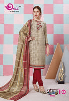 Devi Prints Sixer Vol-10 Running Wear Printed Cotton Suits Catalog