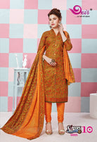 Devi Prints Sixer Vol-10 Running Wear Printed Cotton Suits Catalog