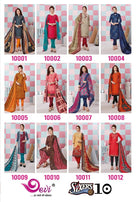 Devi Prints Sixer Vol-10 Running Wear Printed Cotton Suits Catalog