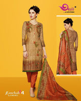 Devi Prints Manchali Vol-4 Running Wear Printed Cotton Suits Catalog Collection