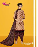 Devi Prints Manchali Vol-4 Running Wear Printed Cotton Suits Catalog Collection