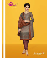 Devi Prints Manchali Vol-4 Running Wear Printed Cotton Suits Catalog Collection