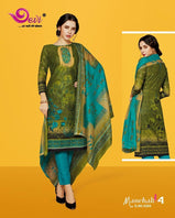 Devi Prints Manchali Vol-4 Running Wear Printed Cotton Suits Catalog Collection