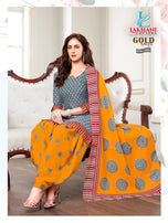 Lakhani Sakhi Gold Running Wear Printed Cotton Suits Catalog Collection