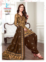 Lakhani Sakhi Gold Running Wear Printed Cotton Suits Catalog Collection