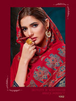 SMC Eliza Gold Foil Print Pure Cotton with Premium gold foil print Dress Material Catalog