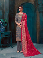 SMC Eliza Gold Foil Print Pure Cotton with Premium gold foil print Dress Material Catalog