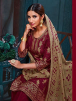 SMC Eliza Gold Foil Print Pure Cotton with Premium gold foil print Dress Material Catalog