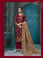 SMC Eliza Gold Foil Print Pure Cotton with Premium gold foil print Dress Material Catalog