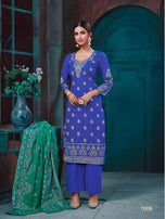 SMC Eliza Gold Foil Print Pure Cotton with Premium gold foil print Dress Material Catalog