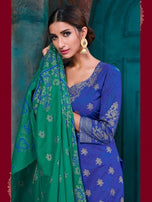 SMC Eliza Gold Foil Print Pure Cotton with Premium gold foil print Dress Material Catalog