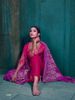 SMC Eliza Gold Foil Print Pure Cotton with Premium gold foil print Dress Material Catalog