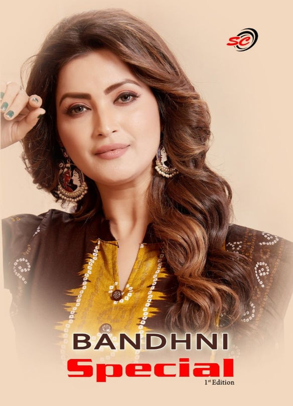 SC Bandhani Special First Edition Printed Cotton Dress Material Catalog