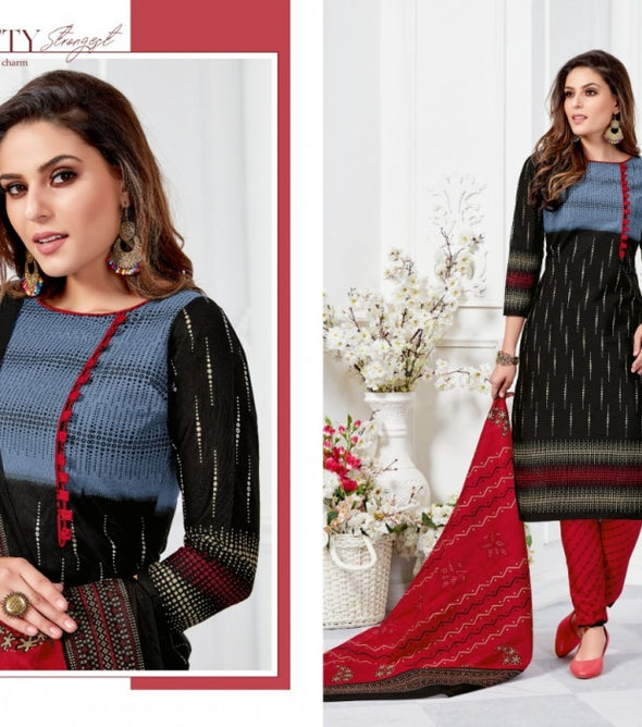 Ganesha Ruhani Vol-4 Printed Cotton Dress Material Catalog Collection