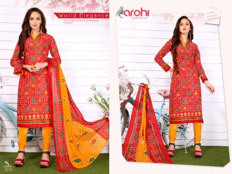 Ganesha Arohi Vol-2 Printed Cotton Dress Material Catalog
