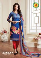 JT Jessica Vol-3 Printed Cotton Dress Material Catalog Collection