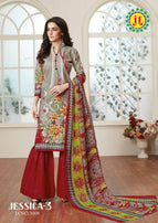 JT Jessica Vol-3 Printed Cotton Dress Material Catalog Collection