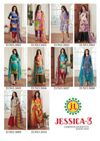 JT Jessica Vol-3 Printed Cotton Dress Material Catalog Collection