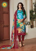 JT Jessica Vol-3 Printed Cotton Dress Material Catalog Collection