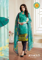 JT Jessica Vol-3 Printed Cotton Dress Material Catalog Collection