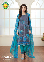 JT Jessica Vol-3 Printed Cotton Dress Material Catalog Collection