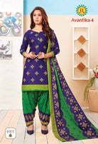 JT Avantika Vol-4 Printed Cotton Dress Material Catalog Collection
