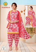 JT Avantika Vol-4 Printed Cotton Dress Material Catalog Collection