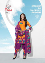 JS Priya Piku Vol-3 Printed Cotton Dress Material Catalog Collection