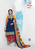 JS Priya Piku Vol-3 Printed Cotton Dress Material Catalog Collection