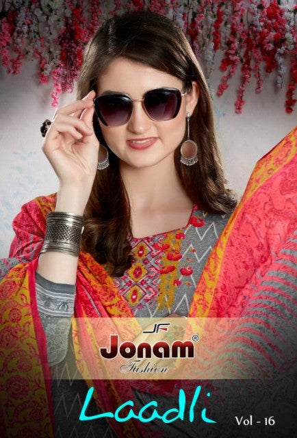 Jonam Laadli vol-16 Printed Rich Printed Cotton Catalog Collection