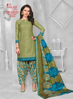 Balaji Chulbuli Patiyala Printed Cotton Dress Material Catalog Collection
