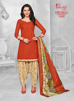 Balaji Chulbuli Patiyala Printed Cotton Dress Material Catalog Collection