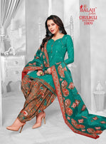 Balaji Chulbuli Patiyala Printed Cotton Dress Material Catalog Collection