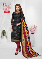 Balaji Ikkat Vol-2 Printed Cotton Dress Material Catalog Collection