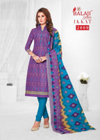 Balaji Ikkat Vol-2 Printed Cotton Dress Material Catalog Collection