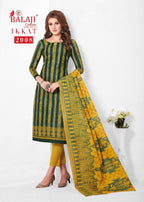 Balaji Ikkat Vol-2 Printed Cotton Dress Material Catalog Collection