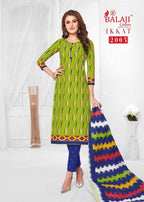 Balaji Ikkat Vol-2 Printed Cotton Dress Material Catalog Collection