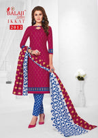 Balaji Ikkat Vol-2 Printed Cotton Dress Material Catalog Collection