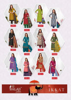 Balaji Ikkat Vol-2 Printed Cotton Dress Material Catalog Collection