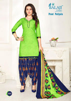 Balaji Preet Patiyala Printed Cotton Dresses Catalog Collection