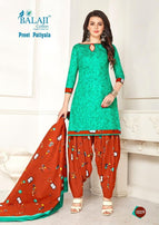 Balaji Preet Patiyala Printed Cotton Dresses Catalog Collection