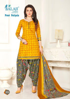 Balaji Preet Patiyala Printed Cotton Dresses Catalog Collection