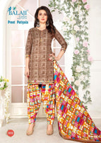 Balaji Preet Patiyala Printed Cotton Dresses Catalog Collection