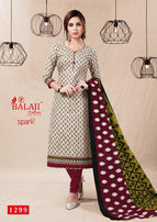 Balaji Spark Vol-13 Printed Cotton Dress Material Catalog Collection