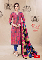 Balaji Spark Vol-13 Printed Cotton Dress Material Catalog Collection