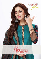 Aarvi Rang Resham Vol-8 Printed Cotton Dress Material Catalog