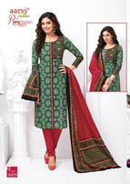 Aarvi Rang Resham Vol-8 Printed Cotton Dress Material Catalog